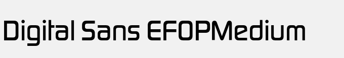 Digital Sans EFOP-Medium
