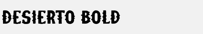 Desierto Bold