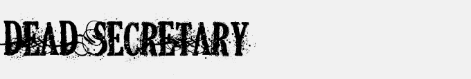 DEAD SECRETARY