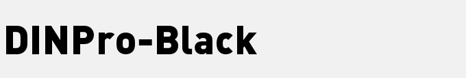 DINPro-Black