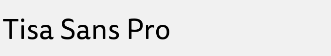 Tisa Sans Pro