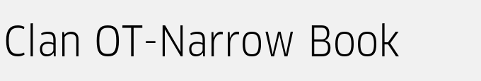 Clan OT-Narrow Book