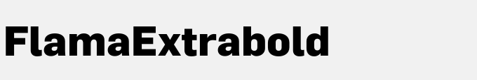 Flama-Extrabold