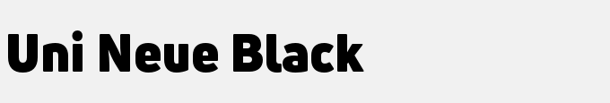 Uni Neue Black