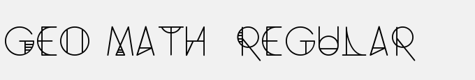 Geo Math Regular