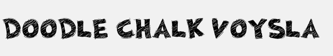 Doodle Chalk Voysla