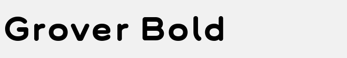 Grover Bold