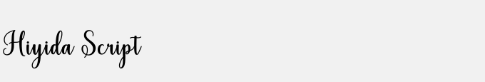 Hiyida Script