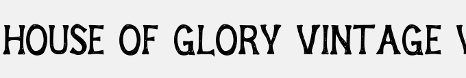 House Of Glory Vintage Vintage