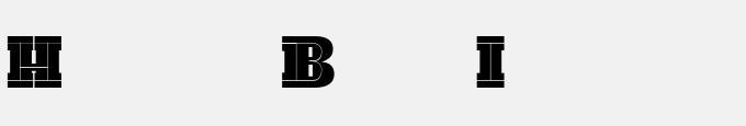 Humble Bold Inline