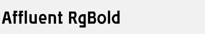 Affluent Rg-Bold