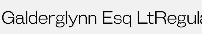 Galderglynn Esq.Lt-Regular