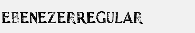 Ebenezer-Regular