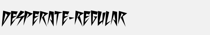 Desperate-Regular