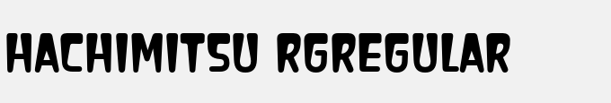 Hachimitsu Rg-Regular