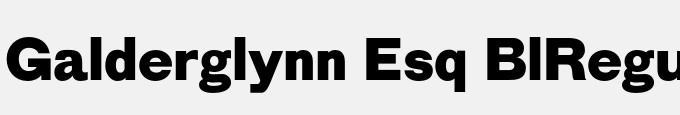 Galderglynn Esq.Bl-Regular