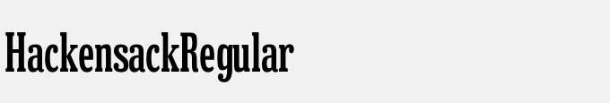 Hackensack-Regular