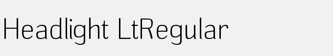 Headlight Lt-Regular