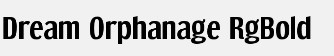 Dream Orphanage Rg-Bold