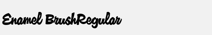 Enamel Brush-Regular