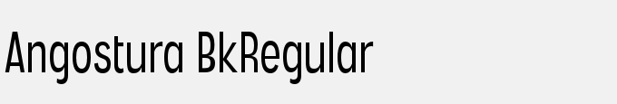 Angostura Bk-Regular