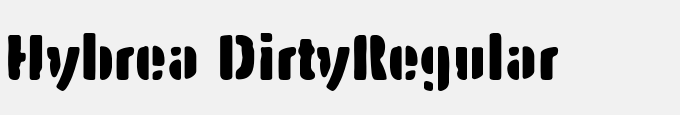 Hybrea Dirty-Regular