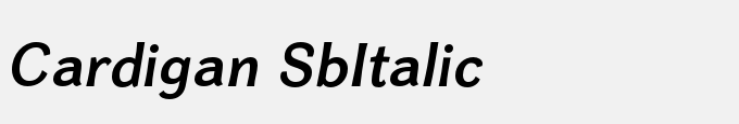 Cardigan Sb-Italic