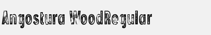 Angostura Wood-Regular