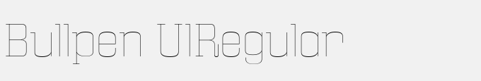 Bullpen Ul-Regular