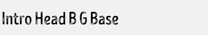 Intro Head B G Base