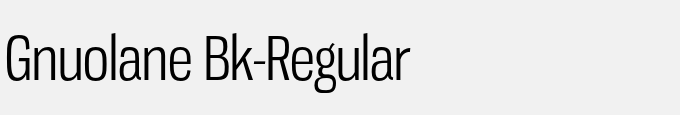 Gnuolane Bk-Regular