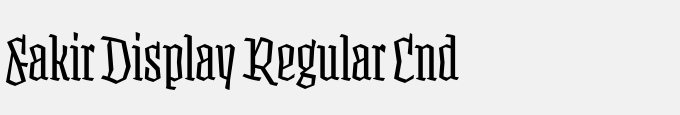 Fakir Display Regular Cnd