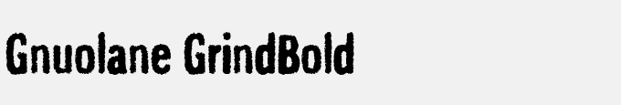 Gnuolane Grind-Bold