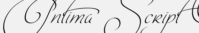 Intima Script One