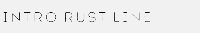 Intro Rust Line