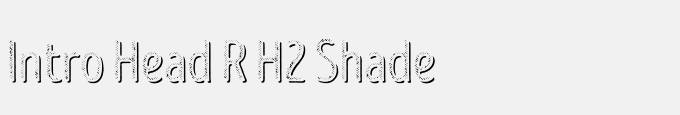 Intro Head R H2 Shade