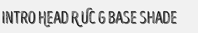 Intro Head R UC G Base Shade