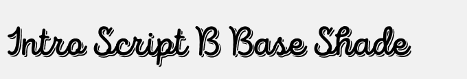 Intro Script B Base Shade