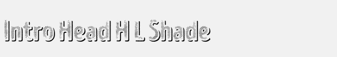 Intro Head H L Shade