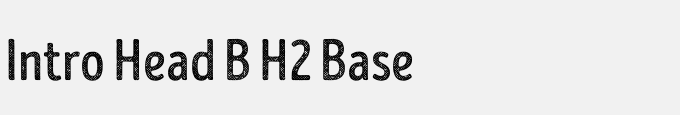 Intro Head B H2 Base
