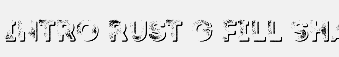 Intro Rust G Fill Shade