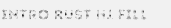 Intro Rust H1 Fill