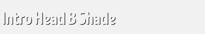 Intro Head B Shade