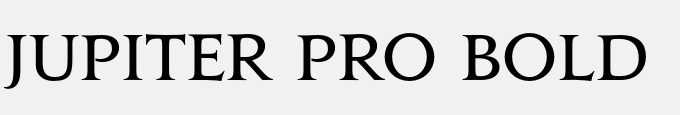 Jupiter Pro Bold