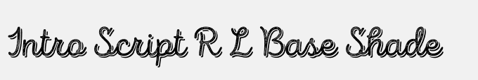 Intro Script R L Base Shade