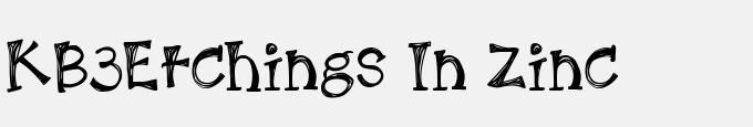 KB3Etchings In Zinc