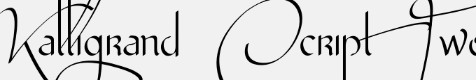 Kalligrand Script Two