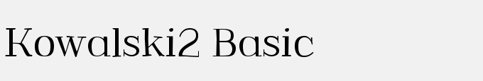 Kowalski2 Basic