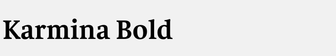 Karmina Bold