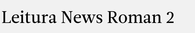 Leitura News Roman 2